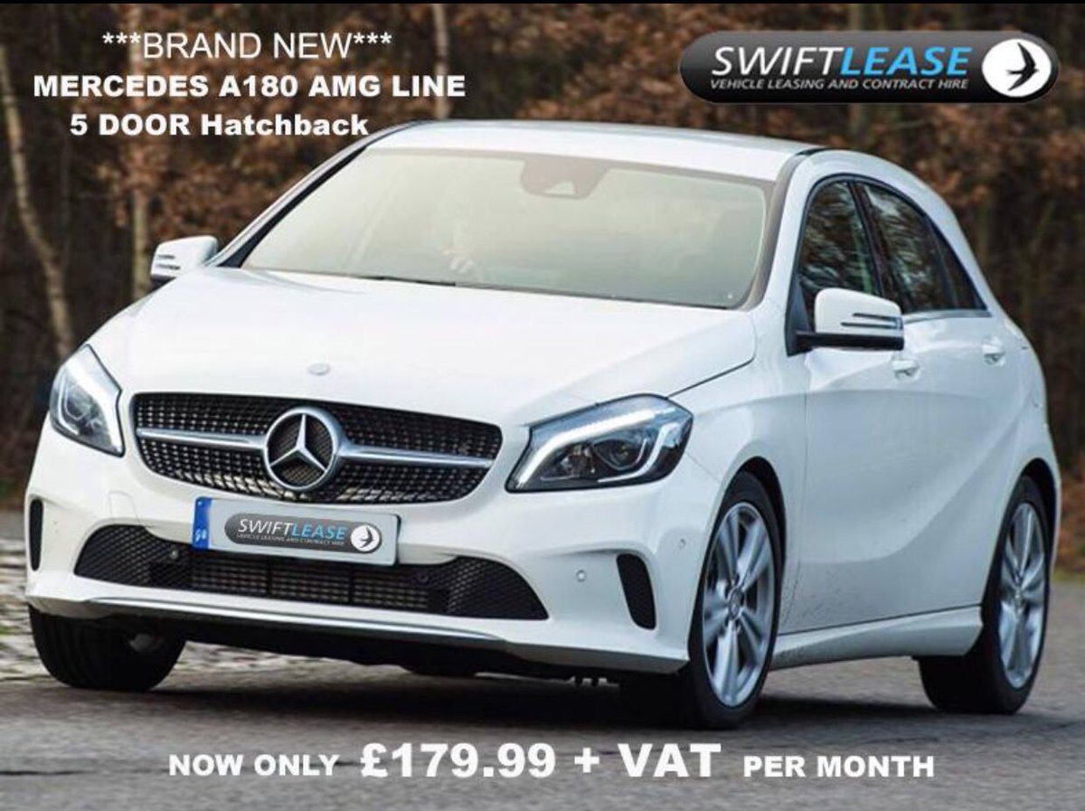 swiftlease's tweet image. Very cheap Mercedes A class AMG line lease from only £179.99 + vat per month ....limited numbers ....#swiftlease #carlease #mercedeslease #leasing swiftlease.co.uk