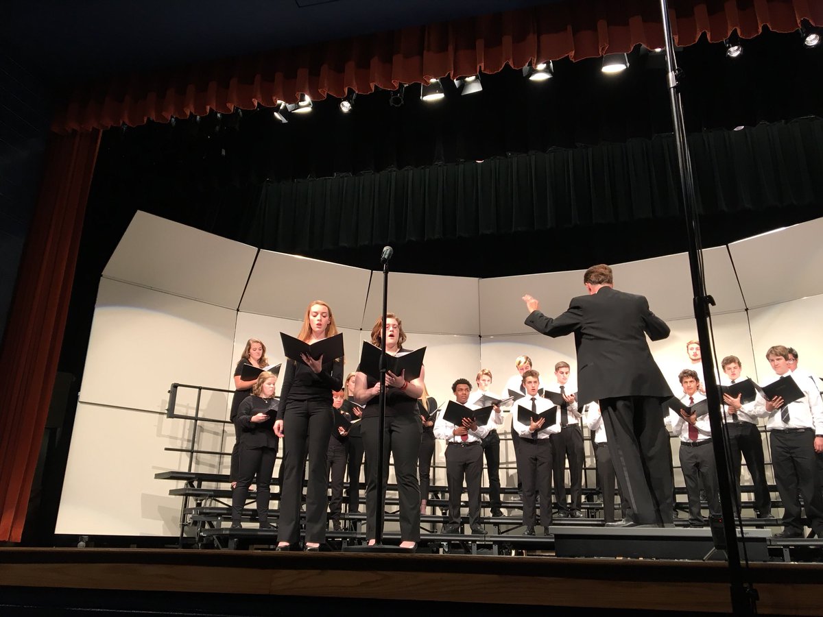 Dominion_Choir's tweet photo. So proud of our All County Chorus Singers for your hard work, music literacy & long day of music-making. Let’s bring all those lessons back to #domsing! 🎶 https://t.co/vpFIdM2Jfk