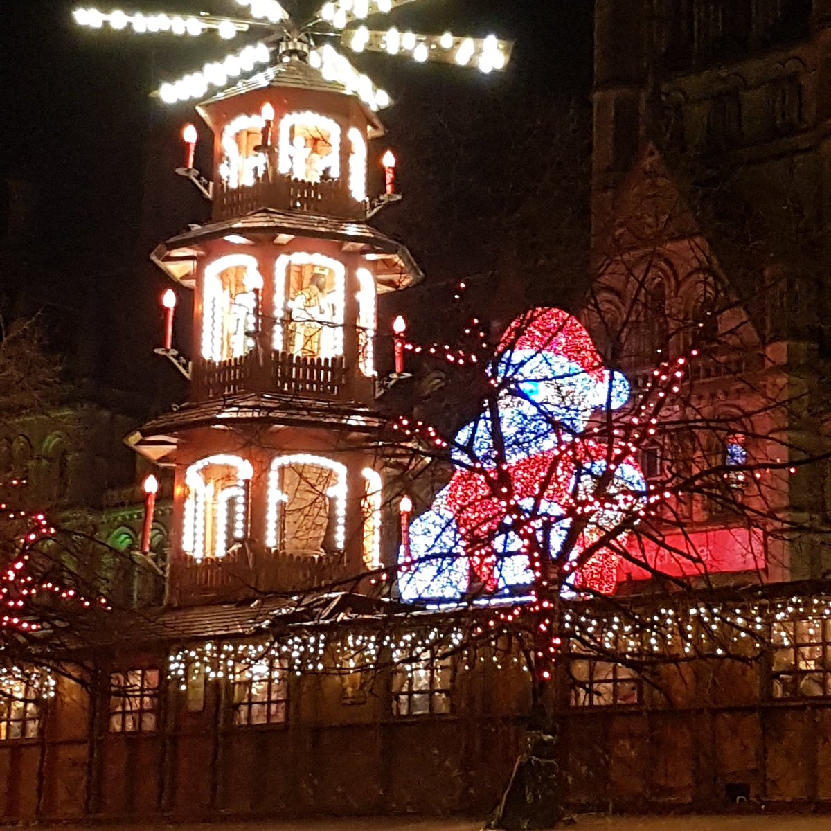 RadfordJune's tweet image. Manchester Xmas Market in full swing