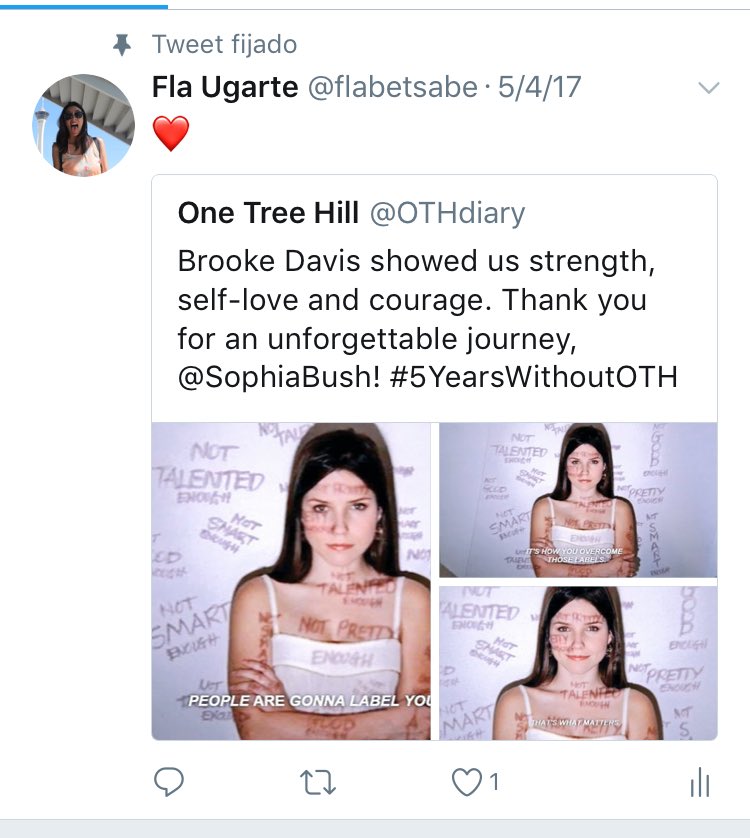 flabetsabe's tweet photo. And still does ... @SophiaBush #thankyou #wearewithyou #BurnItDownSis #fuckyoursorry #OurTreeHill @BethanyJoyLenz @HilarieBurton @katevoegele @DanneelHarris @Florchus25 https://t.co/OajKv27Jl8