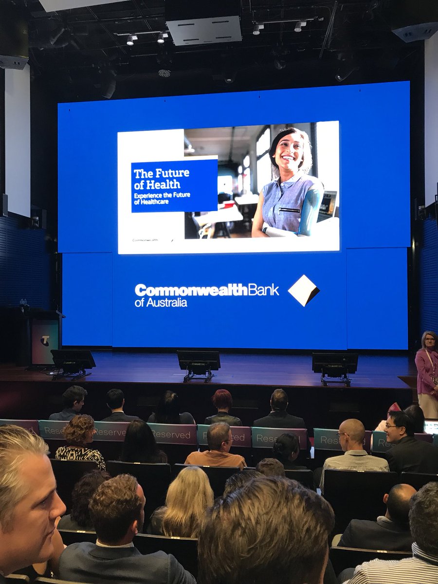 EnomeIo's tweet photo. Great day at @CommBank The Future of Health conference. Australia to be at the forefront of #digitalhealth. Industry needs innovation and support from major corps like @CommBank to deliver on 2030 vision! https://t.co/kY35mI9ofs