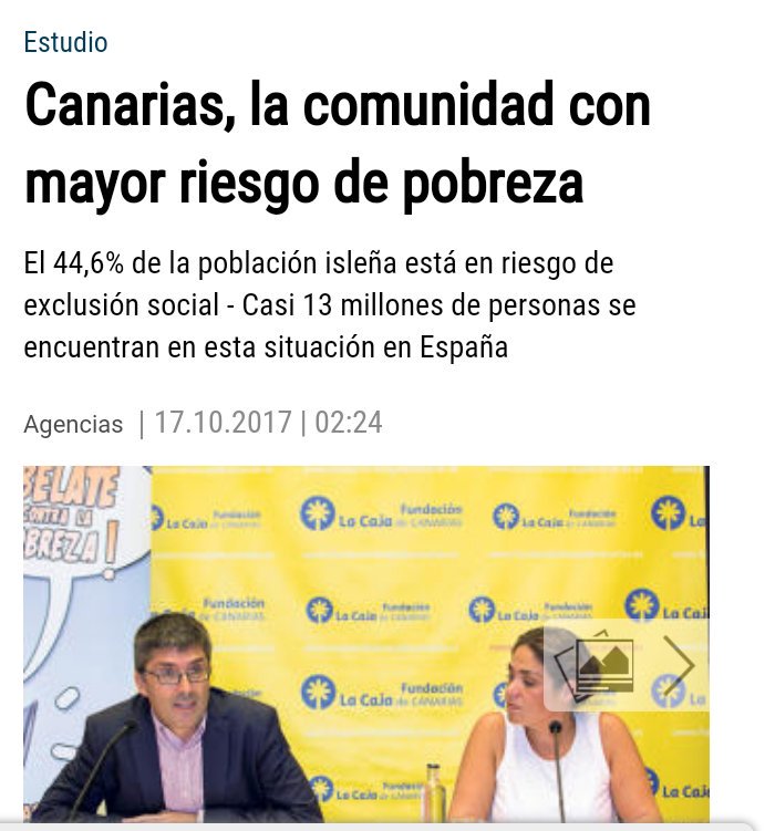 ¿Dónde se encuentran esas banderas de #España en #Canarias? 
¿Ondean con orgullo con este tipo de noticias?

#Vergüenza #ParaísoPobre #CanariasLibre #Independencia #Ahul