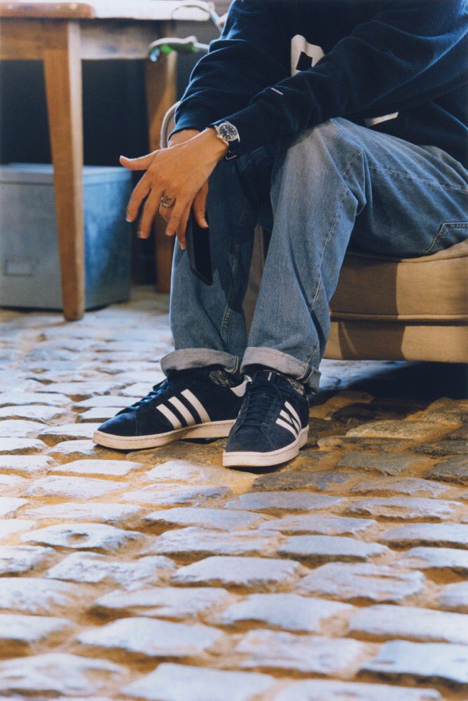 adidas campus denim