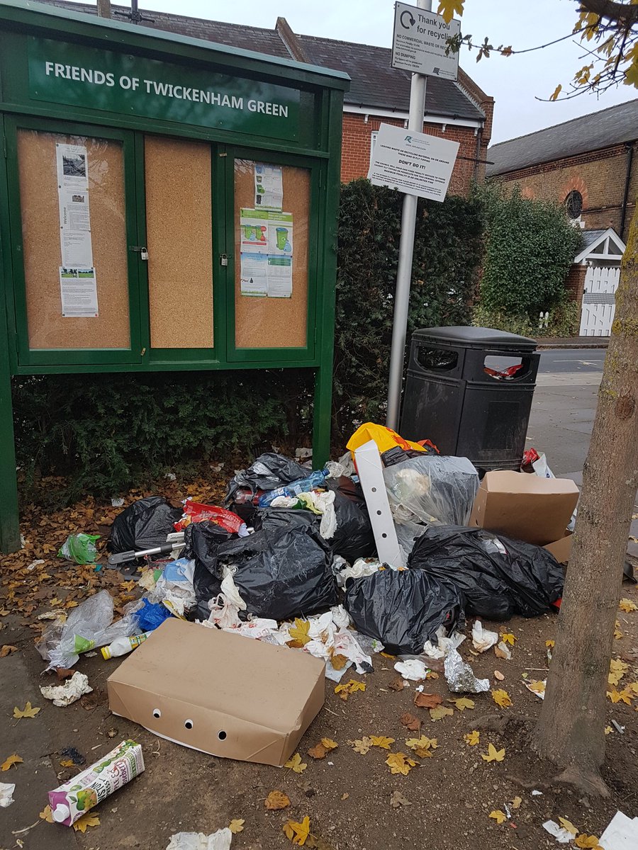 Dear <a href="/LBRUT/">Richmond Council</a> <a href="/pamfleming/">Pamela Fleming</a> pls send environmental forensics to nail fly tippers. Horrible sight on school run ps. Well done with sign. Camera next?