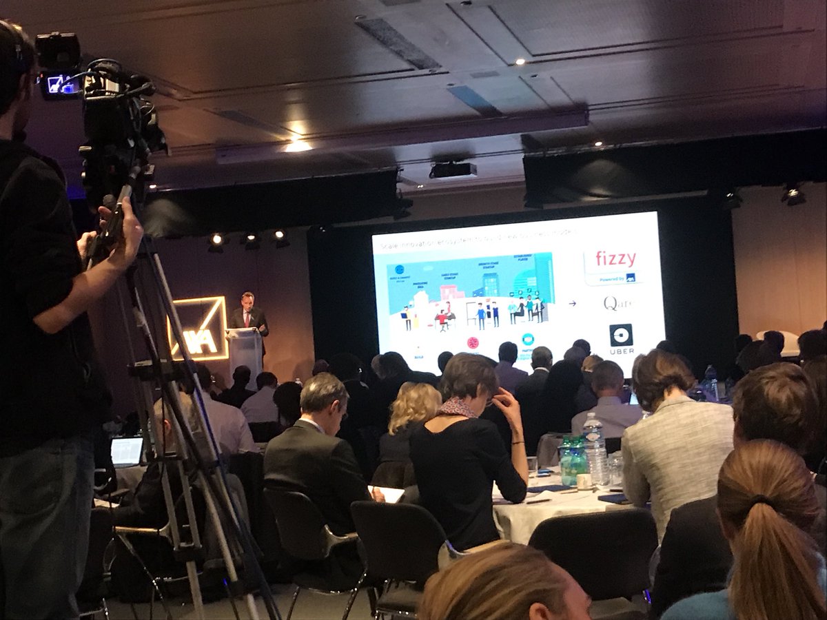 jberthon's tweet photo. Scale #innovation ecosystem to build new business models - Build | Invest | Partner @thomasbuberl  #IRDay #AXA https://t.co/cenL5exWeP