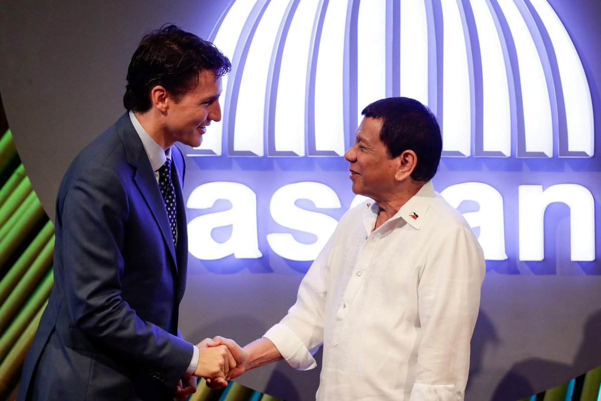 biphoocompany's tweet photo. #Canada's Trudeau says raised human rights, killings with Philippines ... https://t.co/Vxyk2AwUJs