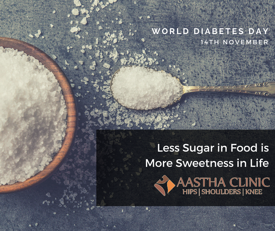 aasthajoints's tweet photo. #DidYouKnow? Consuming high levels of added sugar poses a major risk of getting Type 2 Diabetes.

In conjunction with World Diabetes Day, spread the awareness and appreciate your loves ones. #WorldDiabetesDay https://t.co/1MngHpc9SD