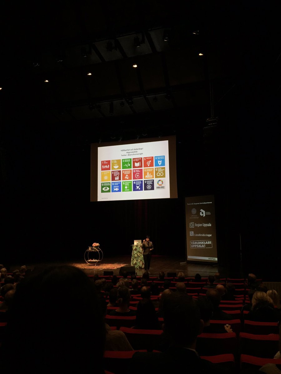 Parul Sharma om #agenda2030. Träffa Skanska och prata om hållbarhet på #Uppsala-tar-ansvar