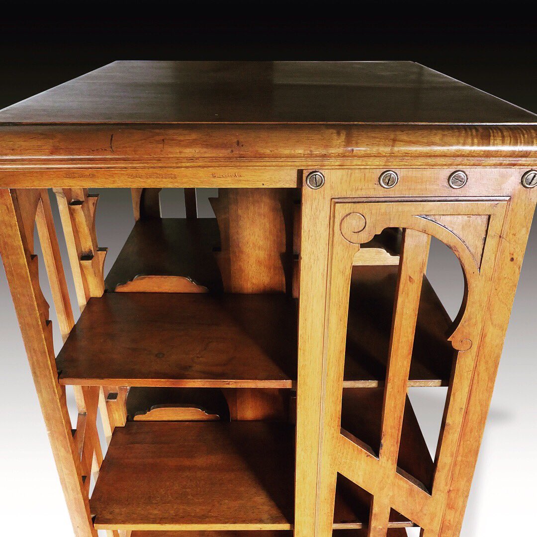 ADPSANTIQUES's tweet photo. Pair of revolving bookcases by J.Deru, Place des Vosges, Paris. 19th Century.Recent acquisition, newly listed #rarefinds #ADPSantiques #TheHangars #Babdown #lorfords @ADPSANTIQUES @LorfordsAntiq #decorativefindstetbury https://t.co/wpB1X1owKy