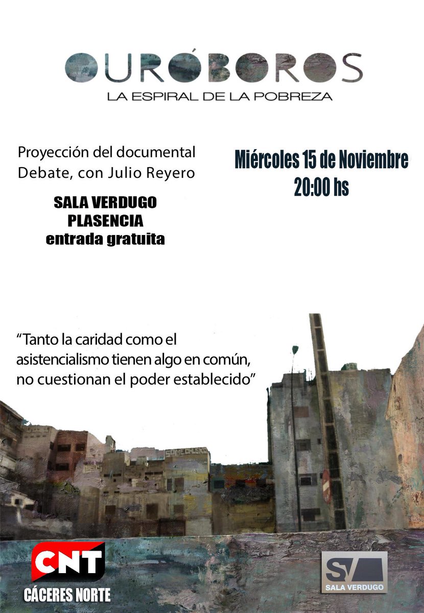 Mañana en Plasencia (Cáceres) volveremos a hablar de lo importante. Que los medios de comunicación no nos marquen la agenda.