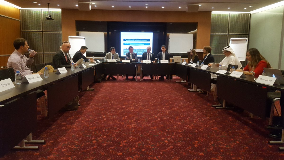 Nabil Saleh (@nabilsaleh42) on Twitter photo Dr. <a href="/makkifadi/">Dr. Fadi A. Makki</a> starting the roundtable session on building the right partnerships to promote greater adoption of BIs to address policy challenges Dr. <a href="/makkifadi/">Dr. Fadi A. Makki</a> starting the roundtable session on building the right partnerships to promote greater adoption of BIs to address policy challenges