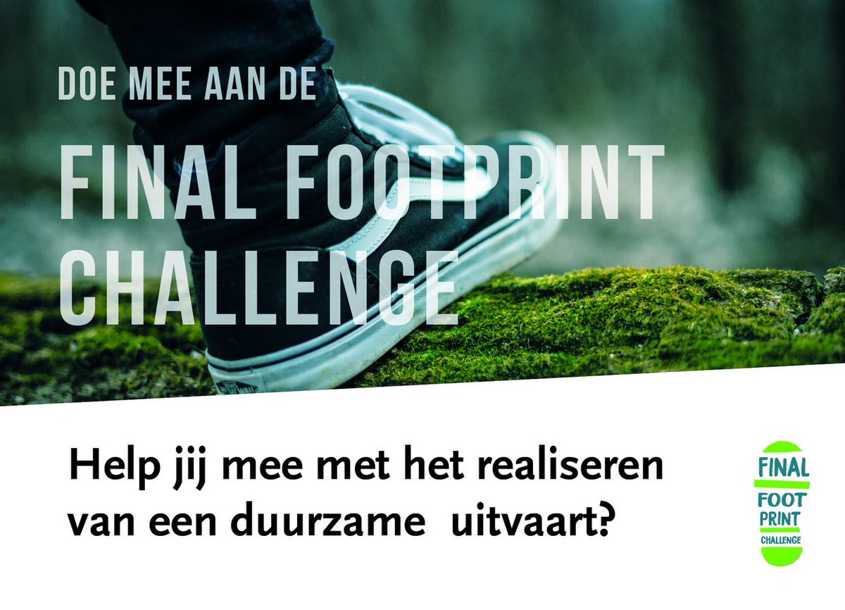 UitvaartkistOnl's tweet photo. Wij doen mee aan de #finalfootprintchallence om de uitvaart in de nabije toekomst duurzamer te maken. Met de groene @coffininabox maar 1/5 transportvolume van fabriek naar opbaarlocatie. https://t.co/1V7VDuWESR https://t.co/3MIz7NSyIn