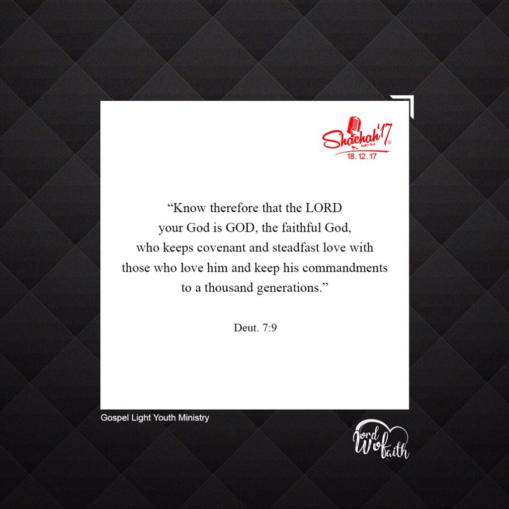 GLYM17's tweet photo. God is God and surely a faithful God. #shachah’17. https://t.co/K1qKAobTHL