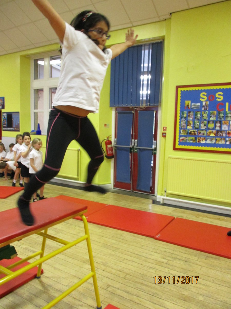 class4stonefold's tweet image. This half term Class 4 are enjoying learning gymnastics in P.E