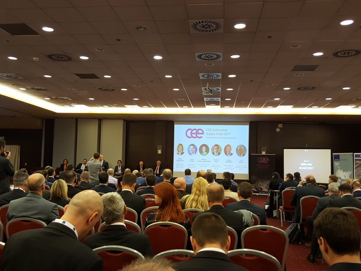 #WePlus is in the CEE #Automotive 
#SupplyChain 2017 (#Žilina, #Slovakia)