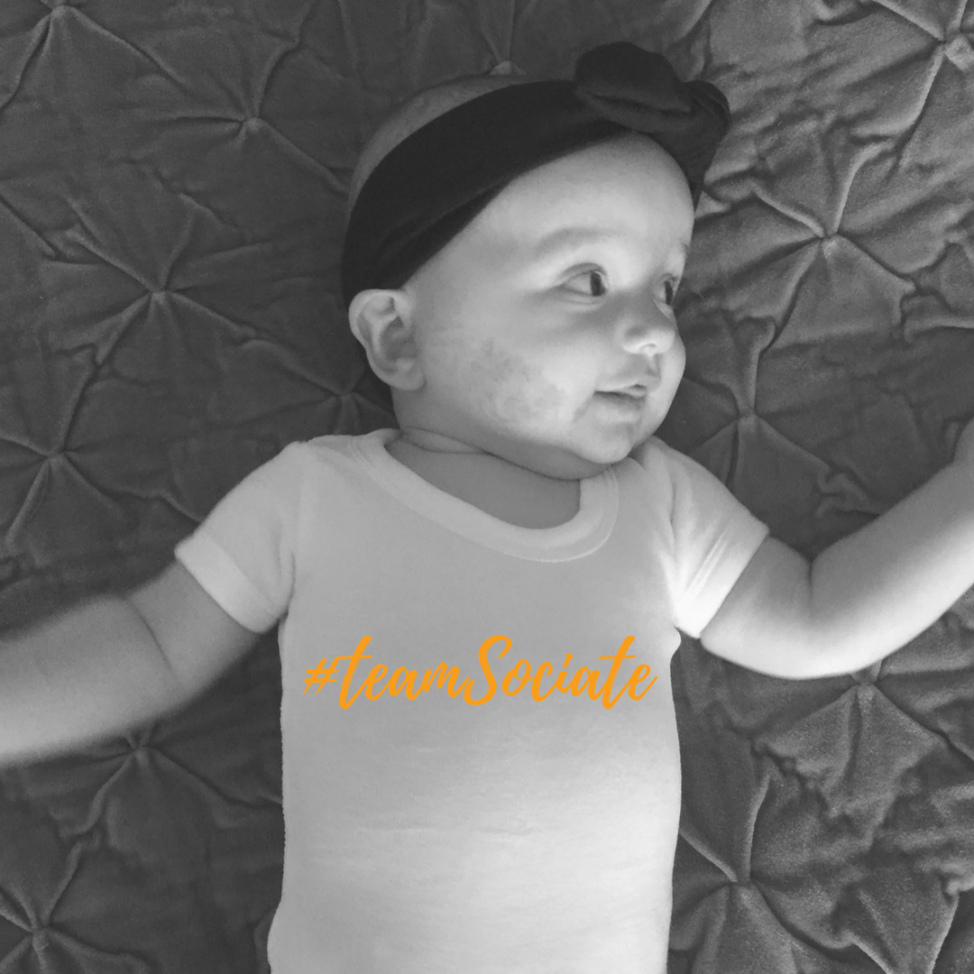 sociateuae's tweet photo. Today is the UN Nations - International Children's Day - this year #TeamSOCIATE has welcomed their newest recruit - SOCIATE Founder, Rosa's little lady - Miss Ayda Grace Magill #UN #UNNations #InternationalChildrensDay #Children #ChildrensDay https://t.co/3BPwhxEy3f