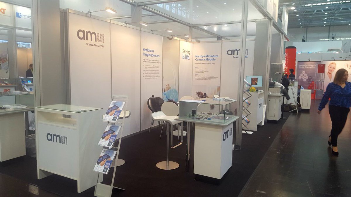 CMOSISsensors's tweet image. Meet our experts and get inspired by our award winning #naneye products and #xrayimaging at #COMPAMED2017 . @amsAnalog