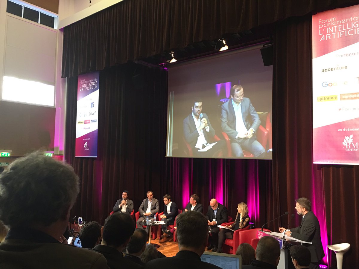rlavielle's tweet photo. @AlexandreCadain for @xprize "Solve paludism instead of making chatbots for aftersales" #AI #ForumIA https://t.co/ytzM24zlzf