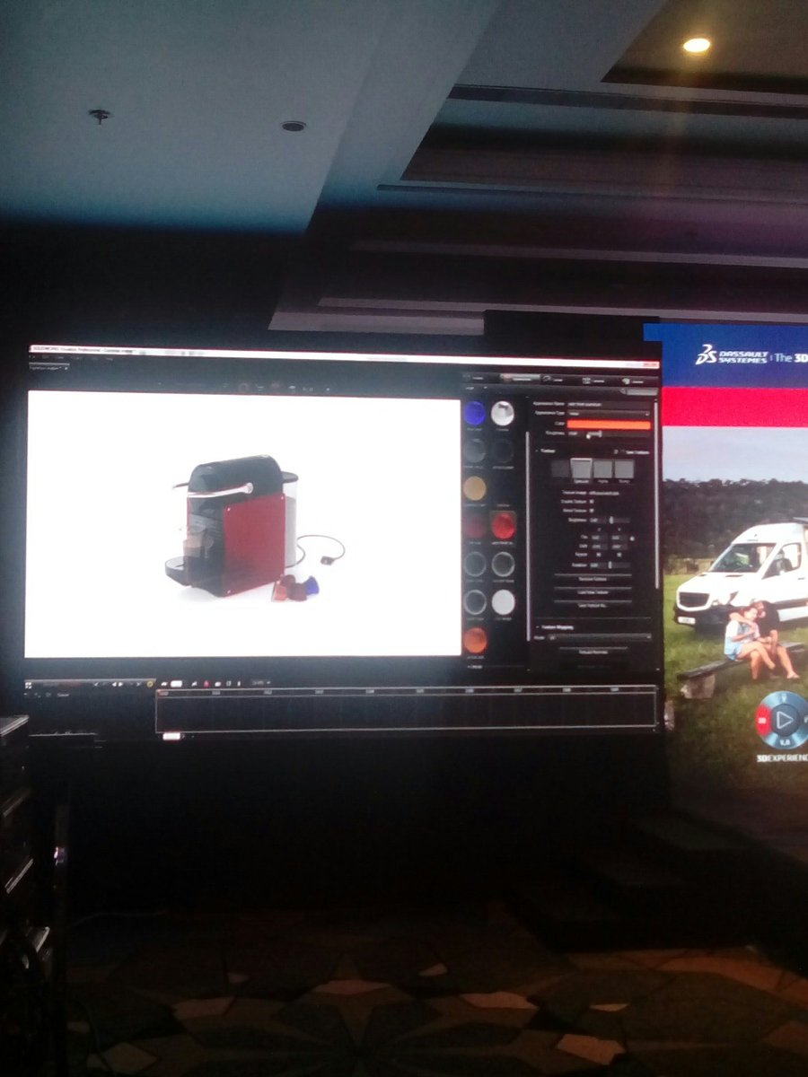 ManikUtils's tweet photo. Solidworks VISUALIZE! #Rendering simplified. #SOLIDWORKS2018 #SWLAUNCH2018 @BEACON_India https://t.co/0EqpTqkxZf