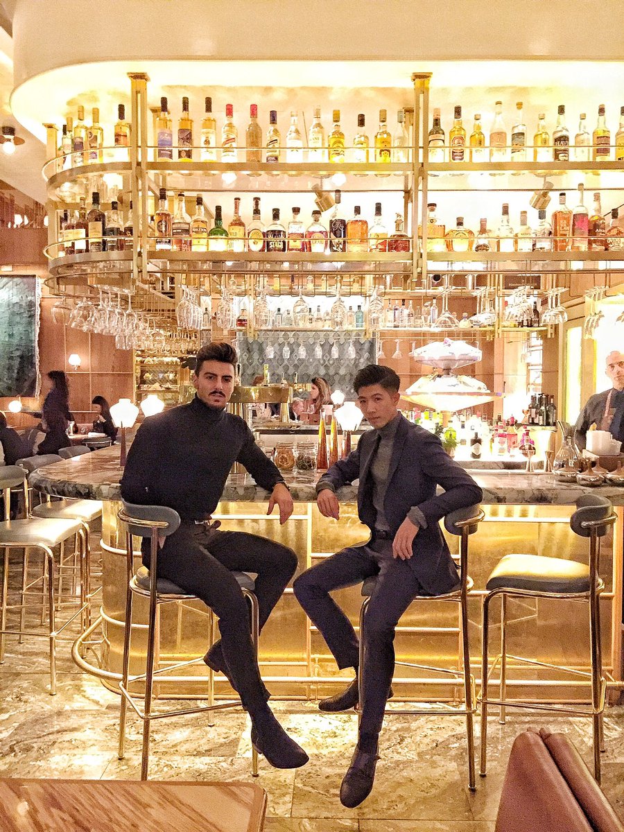 Chills at <a href="/aquavitlondon/">Aquavit London</a> with <a href="/Fashitect/">Toni Tran</a>