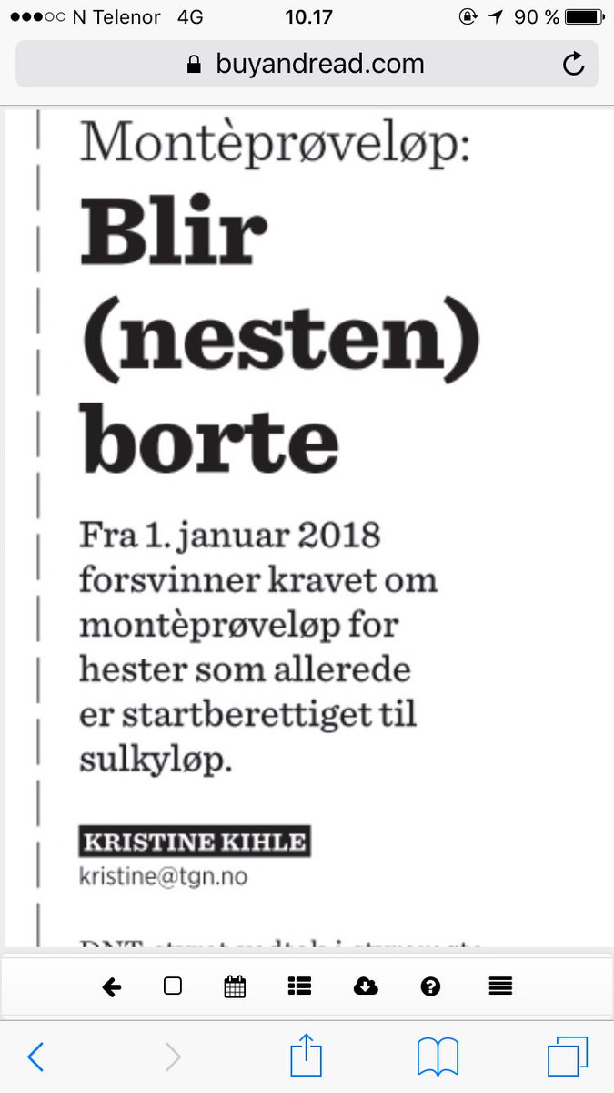 Årets godnyhet! Amen 🙏 #fullefelter #kvalitet #bedrehester #harderekonkurranse