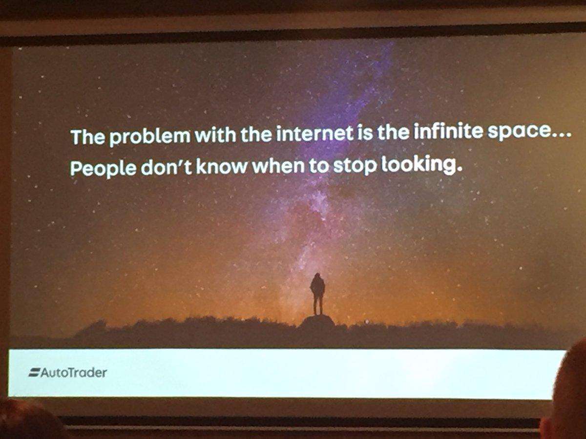 summit_chngmkrs's tweet photo. Good start at #analyticsconf - best stat so far 30% of women dreed buying a new car ...and 93% don’t trust car dealers https://t.co/SbRfHJEVfH