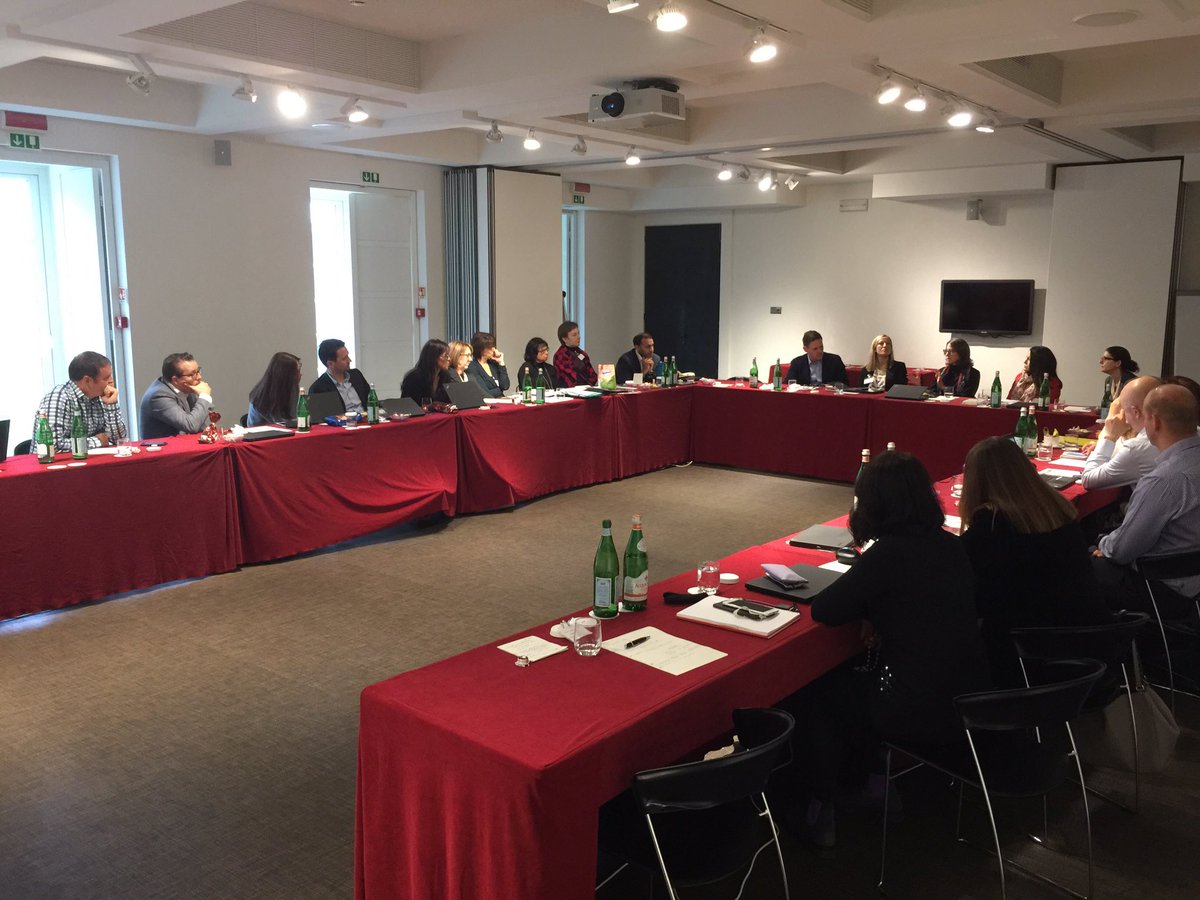 EURAM HR colleagues coming together in Rome discussing and learning. Great Q&amp;A session with Judi Seltz #atmsdiminspired #HREURAM