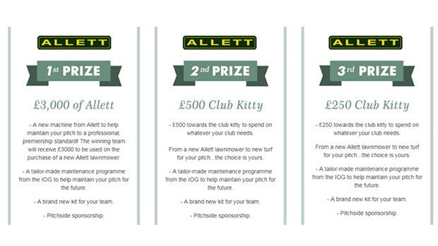 NorthumFA's tweet photo. WIN! | Clubs in #Northumberland can apply to win £3,000 worth of grounds maintenance machinery via @AllettMowers and @the_iog!

More 👉 https://t.co/TM8HiHD5YI https://t.co/XqkE3cjkBC