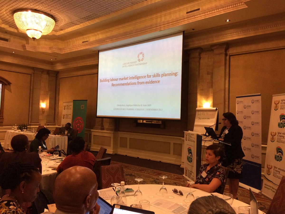 Mapping sector innovation and skills development networks is key to promoting systemic alignment - employers, univ, TVET, SETAs, gov deps, industry associations &gt;interaction is critical&lt; Dr Glenda Kruss, HSRC #skillsplanningforSA