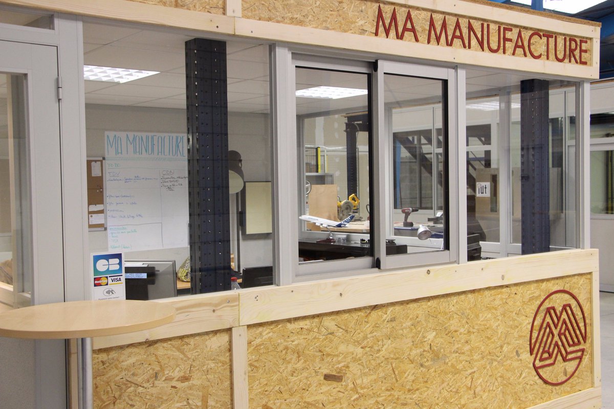 Au cœur de la Manufacturing Valley et en prise directe avec les enjeux de l'#IndustrieduFutur, <a href="/MaManuf/">MaManuf</a> est un outil émergent au service de la #FabTech en <a href="/paysdelaloire/">Pays de la Loire</a> ! Inscrivez-vous à une visite gratuite 👉bit.ly/2AFDpjQ #OpenInnovation <a href="/Polemc2/">Pôle EMC2</a> @IndustrieFutur