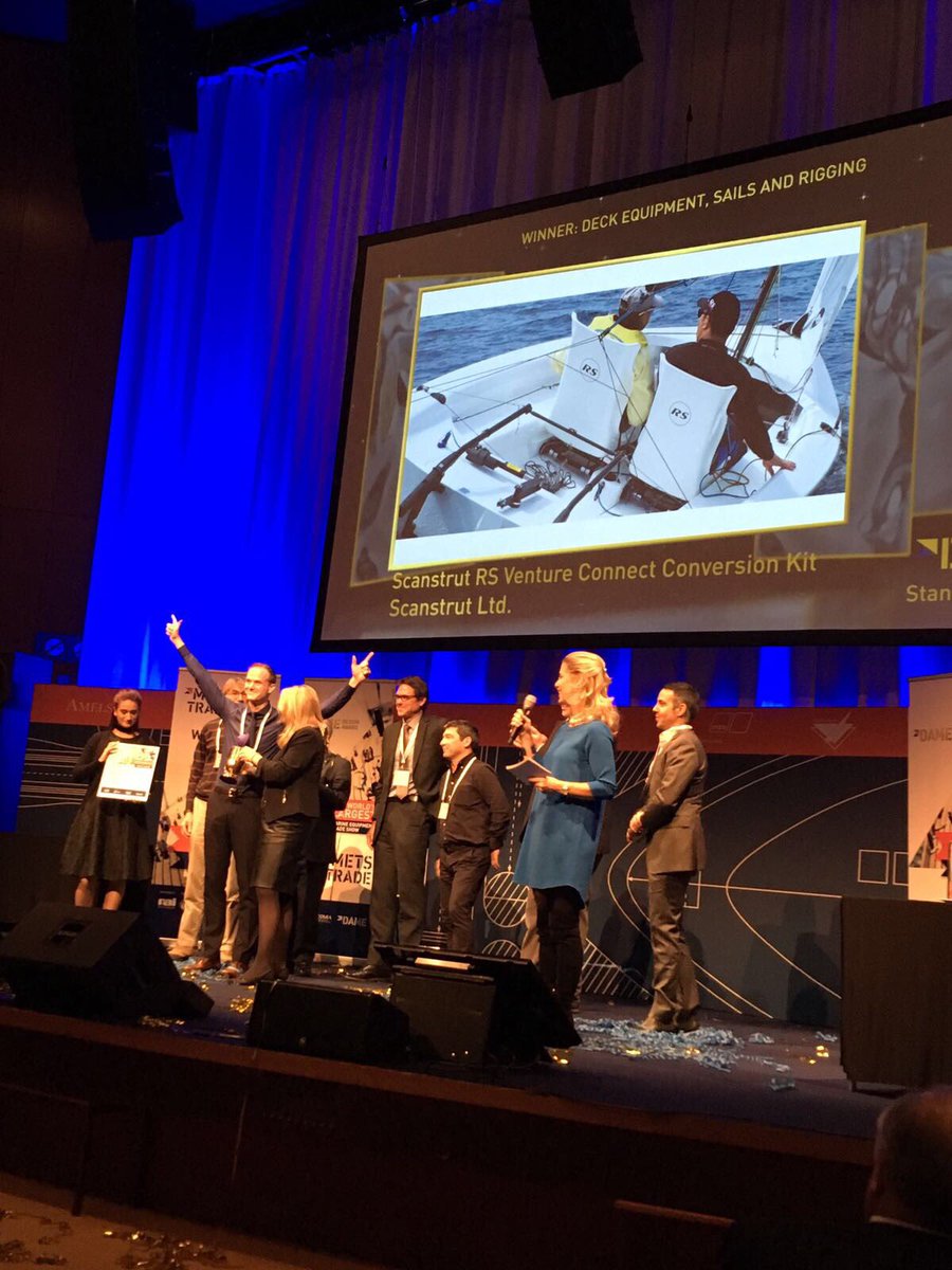 Congratulations to our partners at <a href="/Scanstrut/">Scanstrut</a> <a href="/ROKKbrand/">ROKK</a> for winning the Dame award at <a href="/metstrade/">METSTRADE</a> congratulations guys!