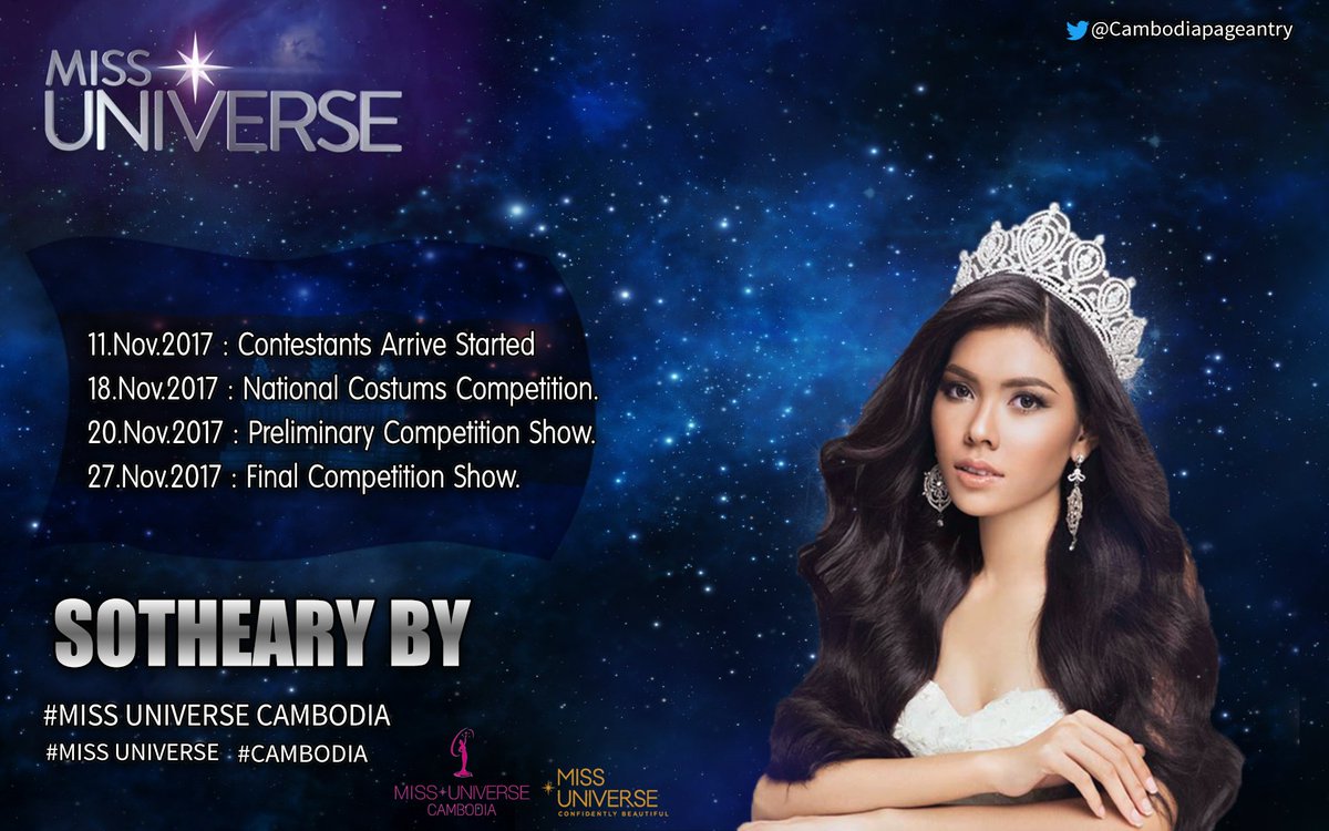 Miss_Cambodia's tweet photo. Don't missed. #MissUniverseCambodia2017 #MissUniverse #Cambodia #SothearyBy https://t.co/dBmRTxGXBQ