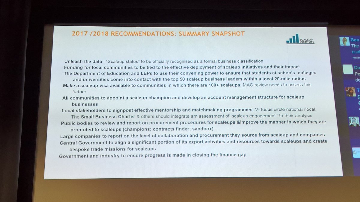 emmaljones's tweet image. In one slide: 2017 recommendations from @scaleupinst #scaleupuk17