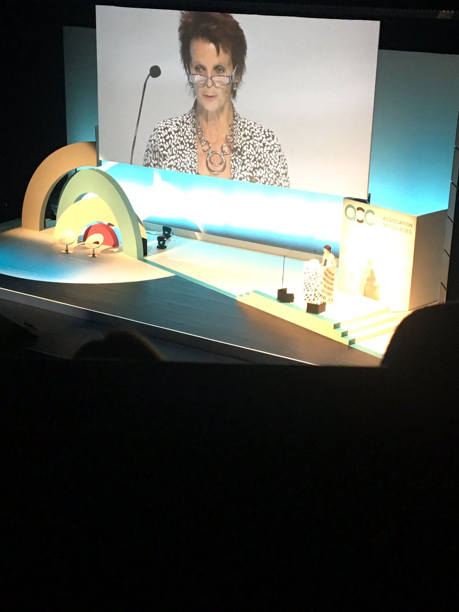 AlexMilesWYLP's tweet photo. Skills Minister Anne Milton key note speech......#aoc17 https://t.co/zGrKhn2PkM
