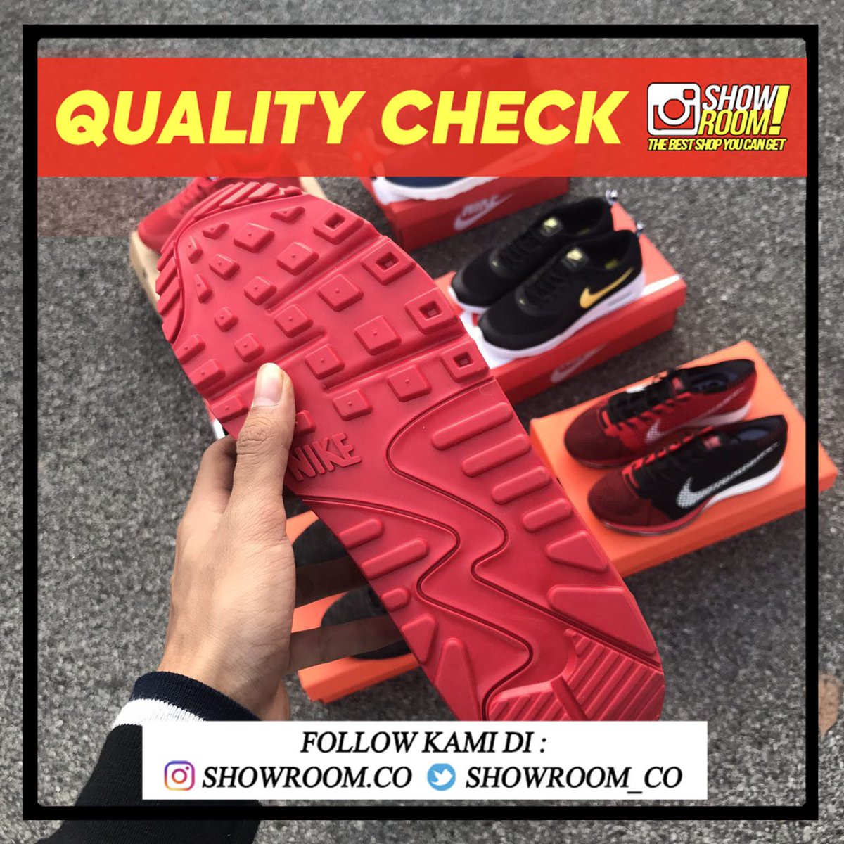 showroom_co's tweet photo. Helok gila en quality kasut kita ni?
Jangan ragu2 , cepat ws admin. Stock makin ciput ni 👍 #srcoqc https://t.co/i7R8ejyaYR