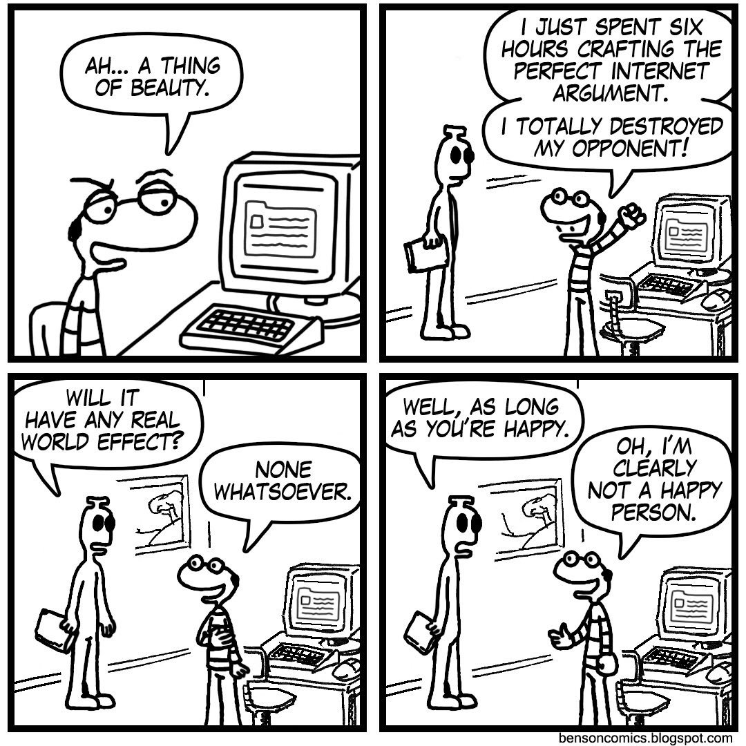 bensoncomics's tweet image. Internet Argument