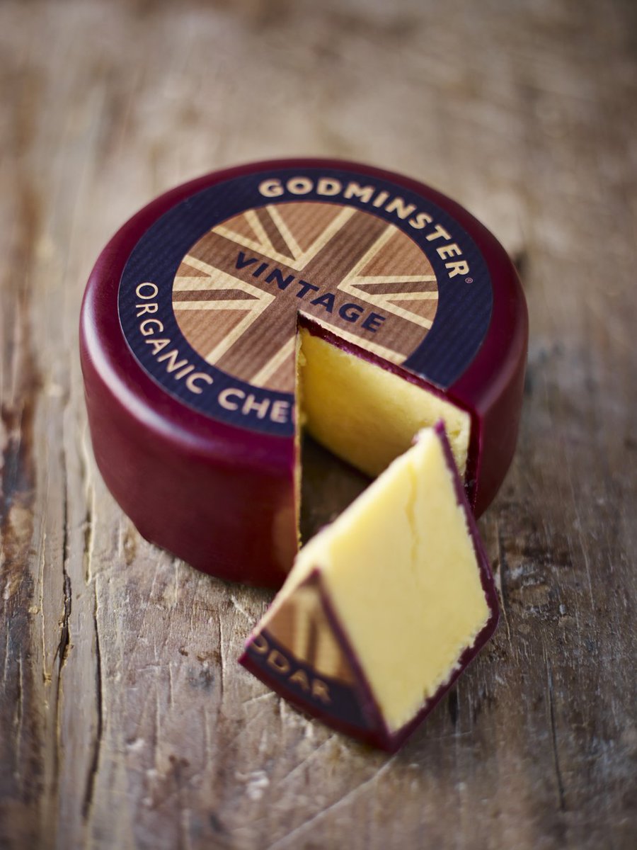 Today's #cheeseday prize is a 400g Vintage #Organic Cheddar - RT &amp; follow to be in with a chance to #win Ts &amp; Cs godminster.com/cheeseday