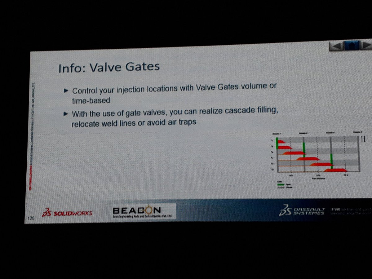 rakesh_rao's tweet image. This is an advanced lesson in Physics Solidworks Plastics which is looking cool but over my head. #swlaunch18 #solidworks2018 @BEACON_India