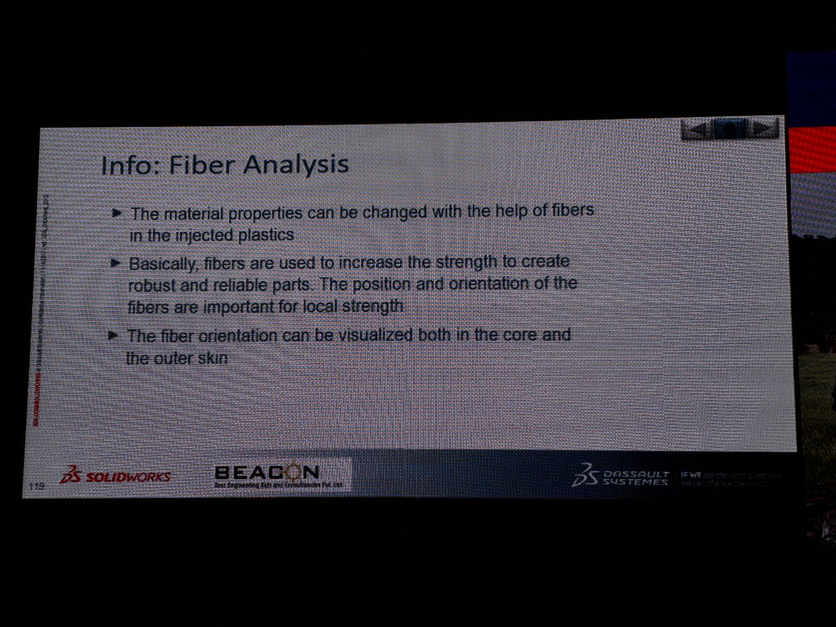 rakesh_rao's tweet image. This is an advanced lesson in Physics Solidworks Plastics which is looking cool but over my head. #swlaunch18 #solidworks2018 @BEACON_India