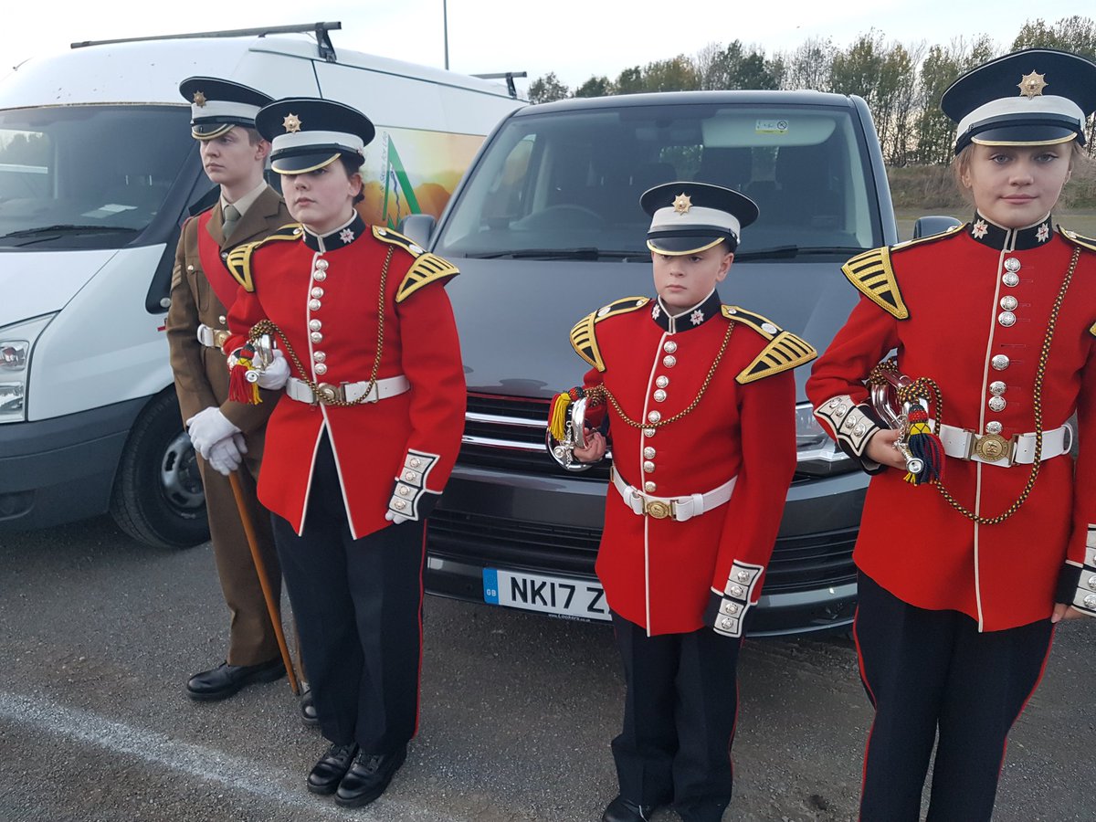 NCEAcadetforce's tweet photo. We were very luck to have support from @LookersVW to enable the 11 Remembrance events the unit supported. Grateful thanks. https://t.co/Z1BYzSM8CJ