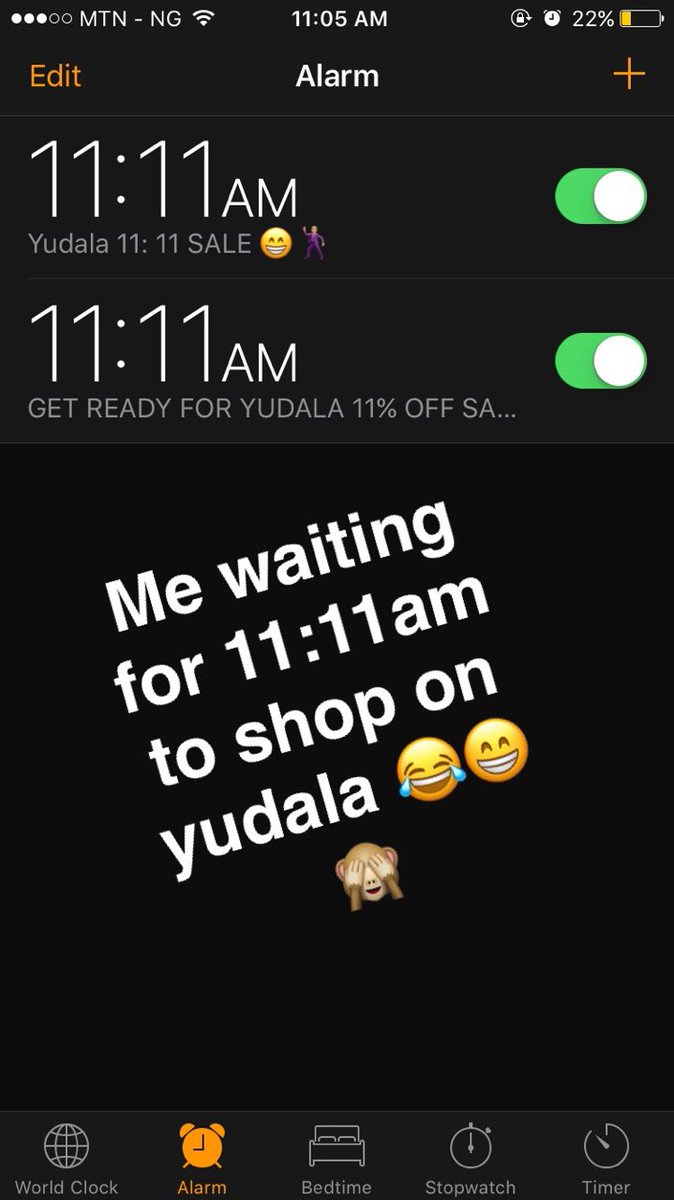 Switreloaded's tweet photo. @yudalaonline I am there already🙌. #AddingToCart #Yudala1112BlackFriday https://t.co/D0CI8NOzCk