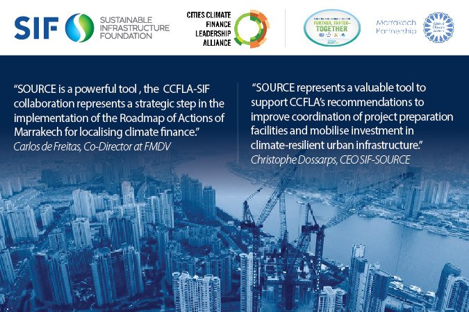 SIFSource's tweet photo. #CCFLA and @SIFSource join forces for closing the #ProjectPreparation gap and accelerating the implementation of the #ParisAgreement. https://t.co/MOGbX8CqVl
#Marrakechpartnership #COP23 https://t.co/FM9e18jNx7