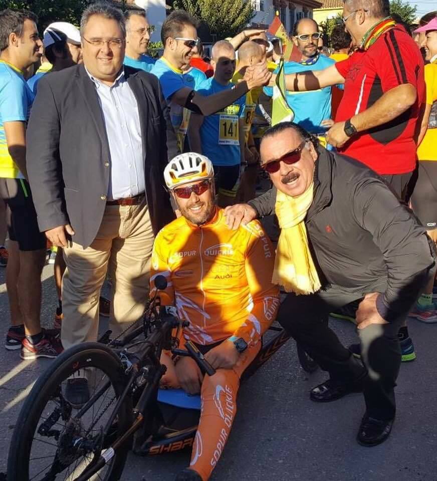 INasociacion's tweet photo. Nuestro deportista @javireja sigue acumulando éxitos! Enhorabuena campeón!! 🙌 1°clasificado categoria handbike, en la XXXV Carrera Renault del Aljarafe
y tu..........¿Estás IN?
https://t.co/l8ObrhhSwW
#JaviReja #DeporteAdaptado #HandBike #AltaCompetición #AsociacionIN #SomosIN https://t.co/qO9xCMxA5B