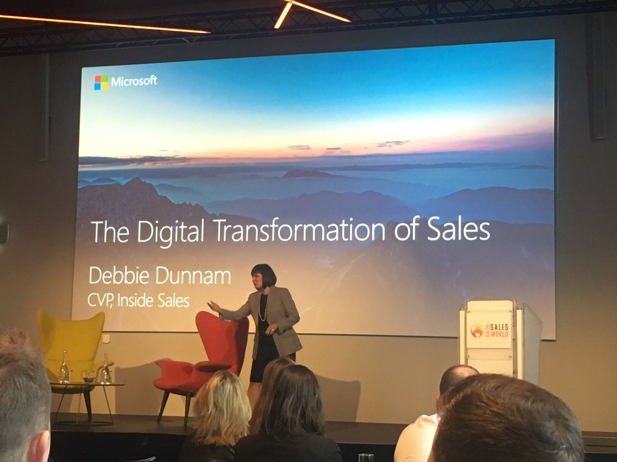 transponstergrl's tweet photo. The brilliant and energetic Debbie Dunham sharing her experience and insight on Digital Selling @Microsoftirl @Chrissieb06 #DSW2017 https://t.co/NXg5ubm4A1