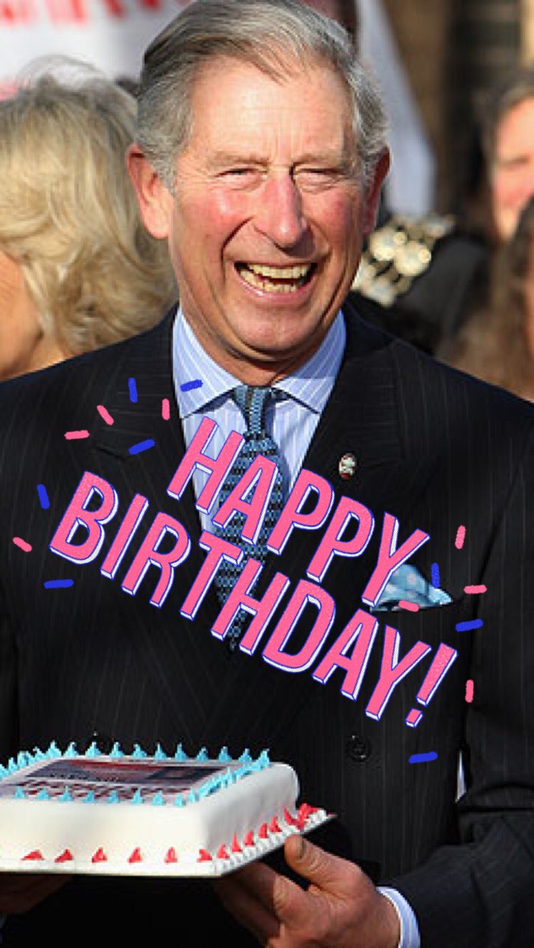 Many happy returns to my birthday twin & namesake, HRH Prince Charles! Hope you had cake for breakfast too   