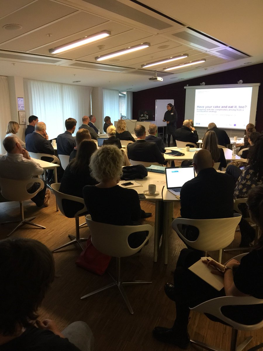 CBSCompete's tweet image. Ph.D Fellow Kai Basner on Grappling with the Complexities arising from #Servitization. For more information, articles and cases please visit blog.cbs.dk/servitization/ #cbscompete