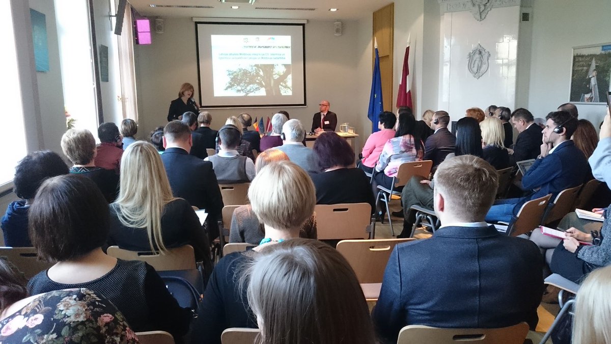AndrisGobins's tweet photo. Great Latvia-Moldova cooperation conference in Riga today. Thanks @LaukuForums and @VARAM_Latvija for the very needed exchange! https://t.co/tqZpG7NgA4