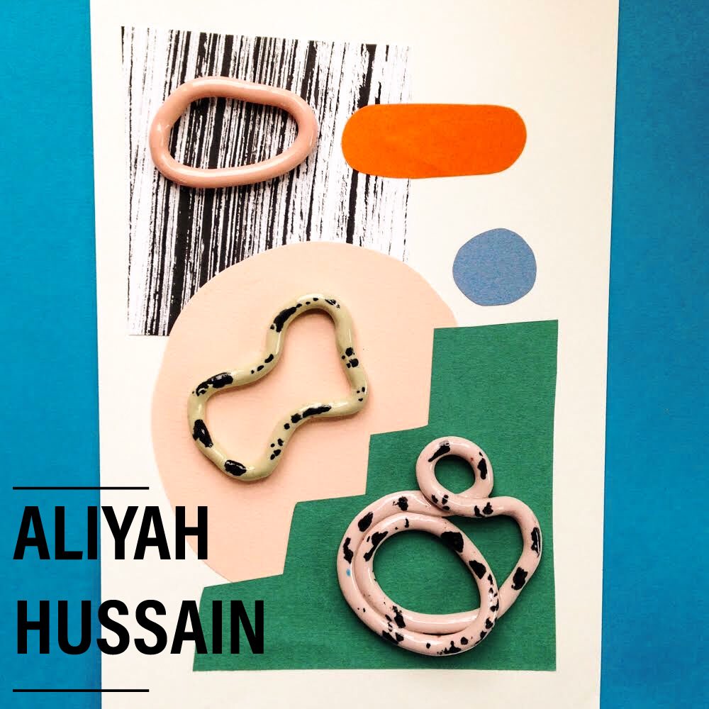 PopUpPrintShop's tweet image. We can’t wait to host @aliyahahussain at our #winterpopupprintshop this Saturday 18th November at @LEAFPortlandSt. Riso print maker and jewellery designer Aliyah creates stunning unique pieces &amp;amp; prints #manchesterprintfair #ceramicjewellery #risograph
