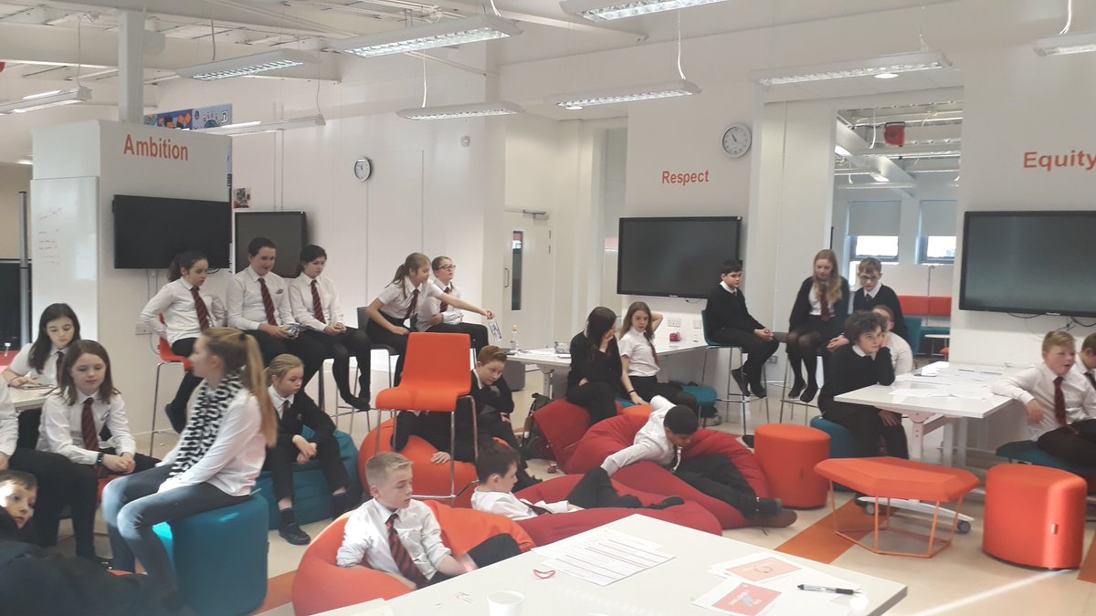 Escrivo's tweet photo. Getting ready for the challenges at West Calder High School #DigitalDay17 https://t.co/qKjgAC64su