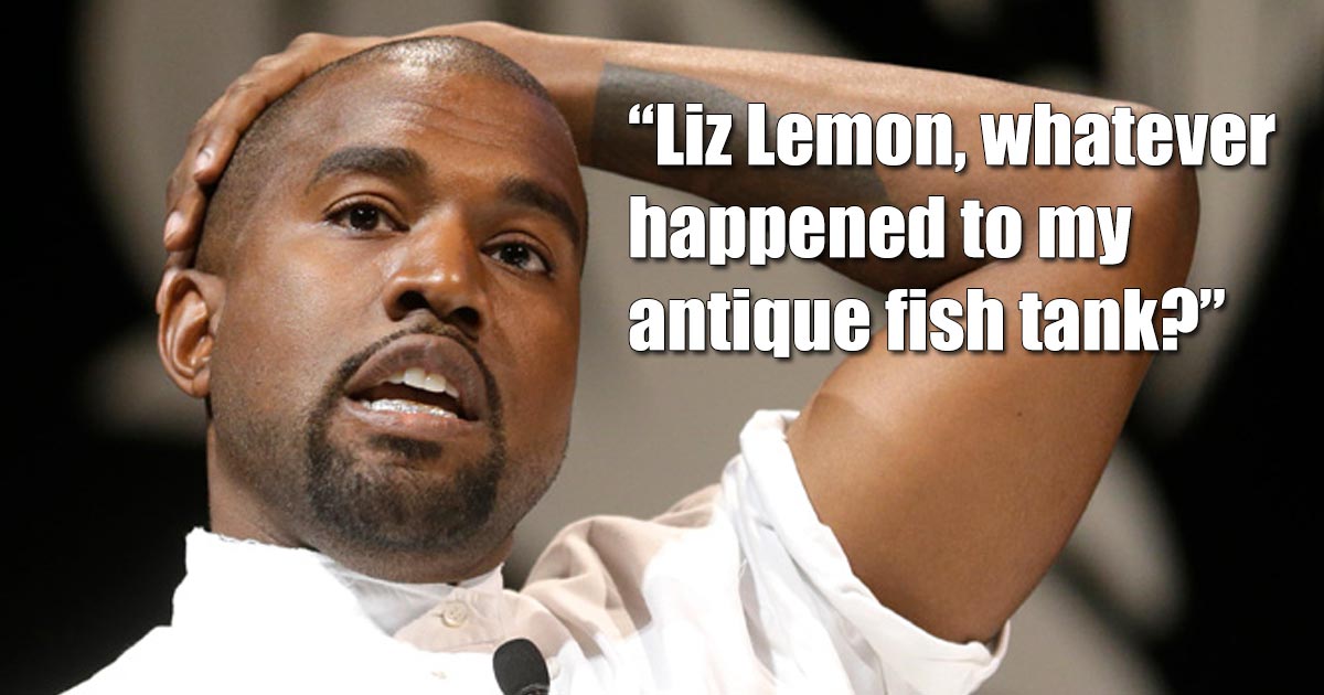 #recap If you put “Liz Lemon” before Kanye’s tweets he BECOMES Tracy Jordan from 30 Rock

thepoke.co.uk/2016/03/04/put…